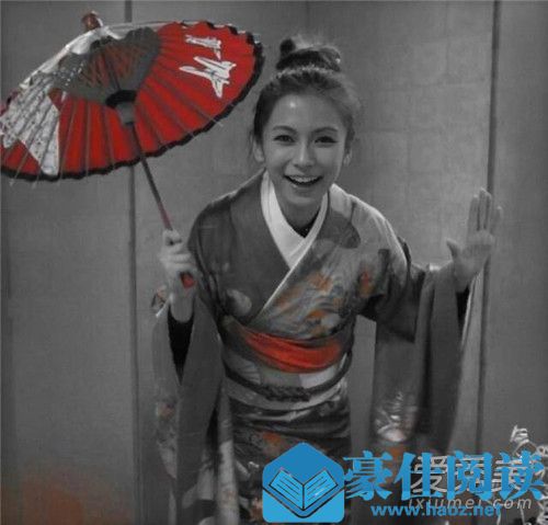 Baby和服旧照曝光 无修图少女模样显青涩