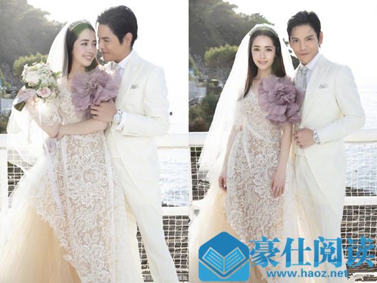 向佐郭碧婷婚礼现场照曝光 网友：有雨神萧敬腾的地方竟然没有下雨？