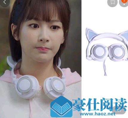 亲爱的热爱的杨紫猫耳耳机什么牌子的 杨紫猫耳耳机同款多少钱
