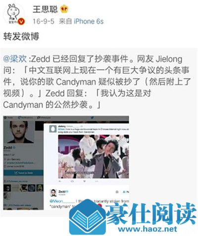 王思聪diss大张伟引网友围观点赞 王思聪diss大张伟原因