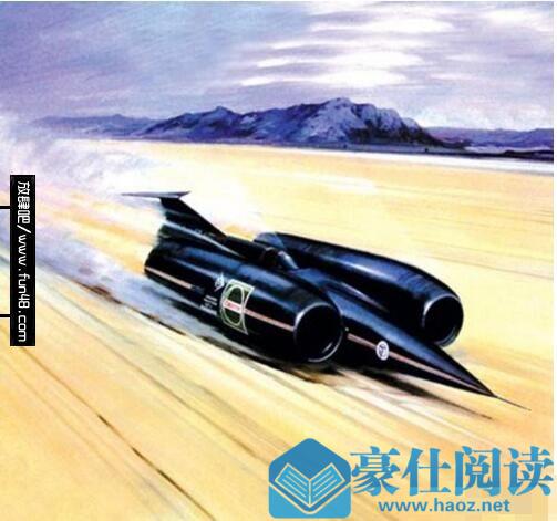 世界上最快的车 比飞机还快！美国音速之风极速车时速3218公里！