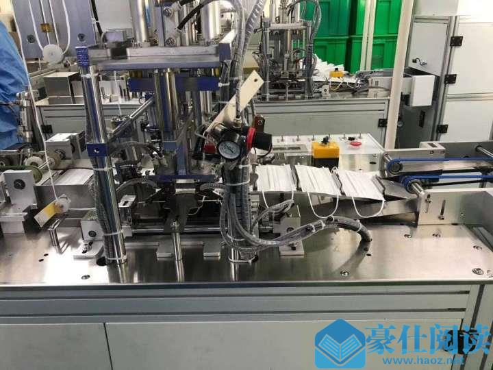 抱着现金全球抢购零部件，这家人工智能公司20天造出全自动口罩机