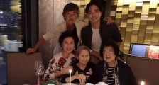 叶倩文生日晒全家福,祖孙三代其乐融融,70岁林子祥状态不错