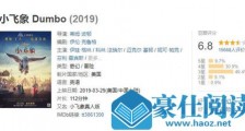 小飞象豆瓣评分 电影小飞象影评