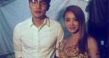 李荣浩蔡依林合影 大眼睛与小眼睛对比明显遭调侃
