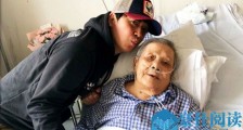 潘粤明看望姥姥咋回事 92岁姥姥住院潘粤明举动直戳泪点