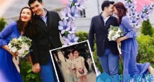 朱千雪结婚了吗 偶像般恋情修成正果女神老公系医生