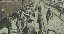 中国人自己修筑的第一条铁路 1881年开始修建的唐胥铁路