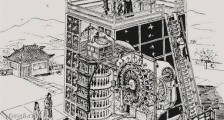 世界最早的天文钟 1088年中国制造的水运仪象台