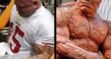 世界上肌肉最发达的人，芬兰“石头人”肌肉最发达