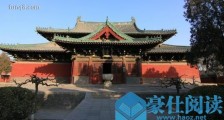中国唯一的十字形大佛殿 公元586年建立的隆兴寺