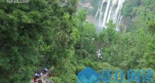 世界最大的瀑布群 黄果树瀑布群集中分布于450平方公里