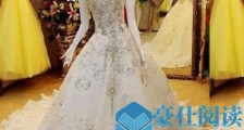 世界上最贵的婚纱 售价1200万美元 镶嵌1000颗钻石 总重达150克拉