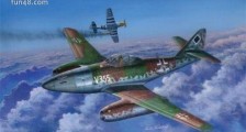 世界最早的喷气式战斗机 1942年德国研制成功ME262型战斗机