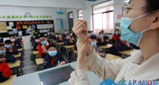 江苏扬州小学开学复课 开学第一课学防疫知识