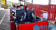 武汉欢乐谷有两只企鹅游客：憋久了 这次带来游乐场体验