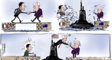 马克龙愤怒到极点!法国将对美澳采取大行动!