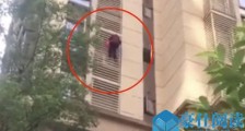 90岁老人翻窗爬楼 硬核老人是谁徒手爬楼惊险视频曝光