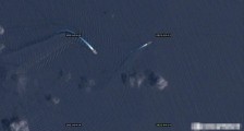 一张卫星照引轰动：054A南海立大功，疑似逼出“弗吉尼亚”核潜艇