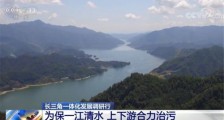 长三角一体化发展调研行:为保一江清水 上下游合力治污