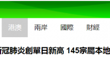 7月30日香港疫情最新通报:新增149例确诊病例 单日新高