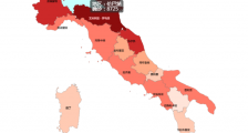 国际肺炎疫情最新消息 意大利3月13日15时累计确诊15385例
