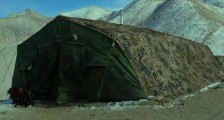解放军新型帐篷：里面住着一个大家伙，准备随时给印度一个大惊喜