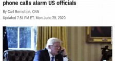 特朗普与数百位外国首脑电话被曝光：迎合敌人侮辱盟友