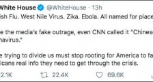白宫为"中国病毒"辩解好意思提西班牙流感?这一次绝不允许“西班牙流感”的错误重演