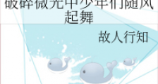 破碎微光中少年们随风起舞